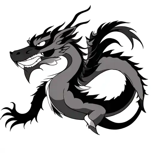 Mushu mulan tattoo design idea