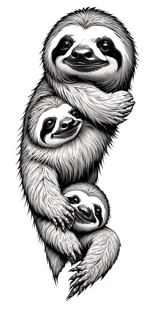 18 sloths arm sleeve tattoo design tattoo design idea