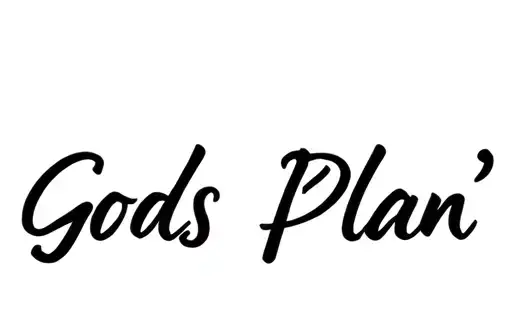 "Gods Plan
" tattoo design idea