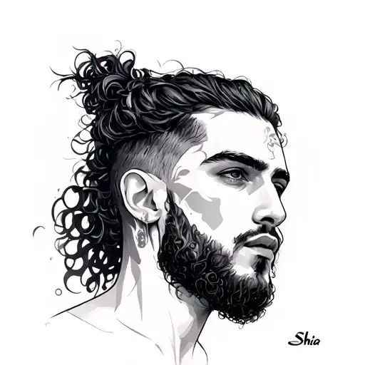 Shia tattoo design idea