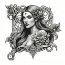 Lilith tattoo design idea