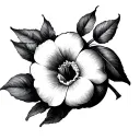 Peach tattoo design idea