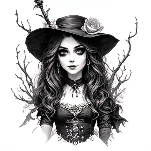 Alice Madness Returns tattoo design idea