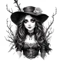 Alice Madness Returns tattoo design idea