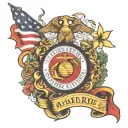 Marine Corps tattoo design idea