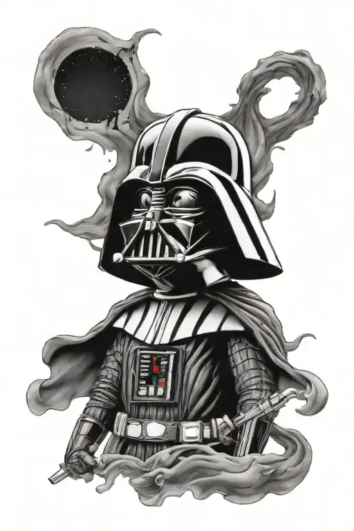Star Wars Darth Vader tattoo design idea