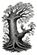 erdtree tattoo design idea