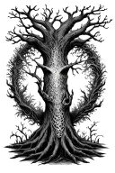 erdtree tattoo design idea