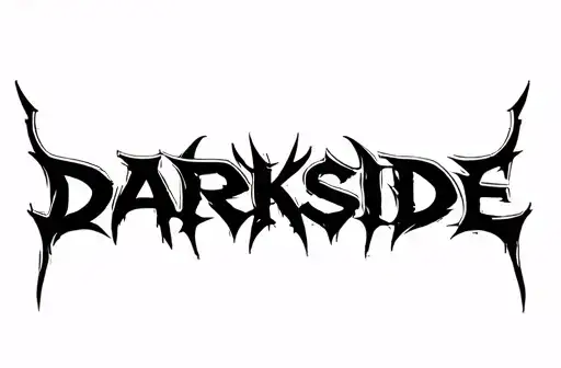 "DARKSIDE" tattoo design idea