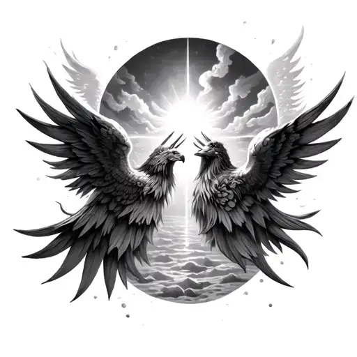 Heaven Gates tattoo design idea