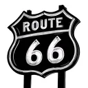 Route 66 sign tattoo design idea