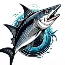 barracuda tattoo design idea