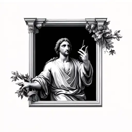 sistine chapel tattoo design idea