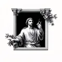 sistine chapel tattoo design idea