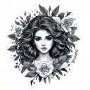 I love you, forever RN tattoo design idea