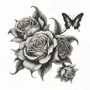 1of1 tattoo design idea