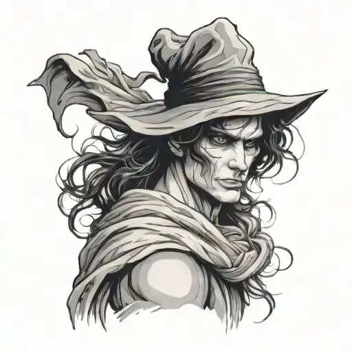 sandman tattoo design idea