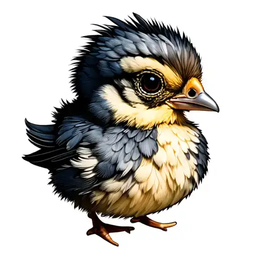 19 chick tattoo design idea