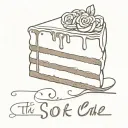 slice of chocolate cake laid on it's side with saying "It's ok" tattoo design idea