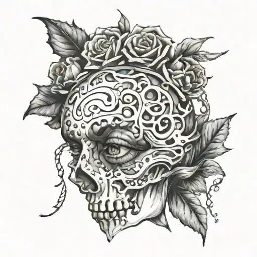 grief tattoo design idea