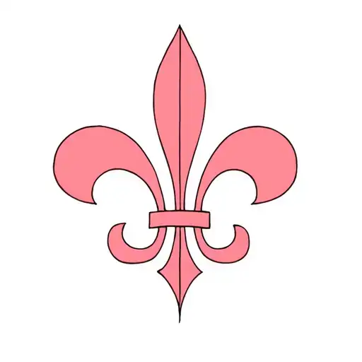 fluer de lis tattoo design idea