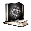 book open tattoo design idea