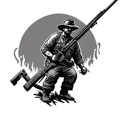 Lineman tattoo design idea