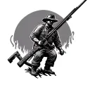 Lineman tattoo design idea