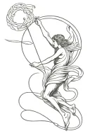 orpheus ascending  tattoo design idea