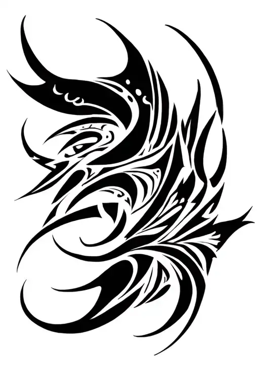 a pike tattoo design idea