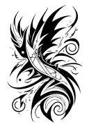 a pike tattoo design idea