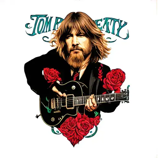 Tom petty and the heartbreakers tattoo design idea