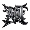 "AOT" writing tattoo design idea