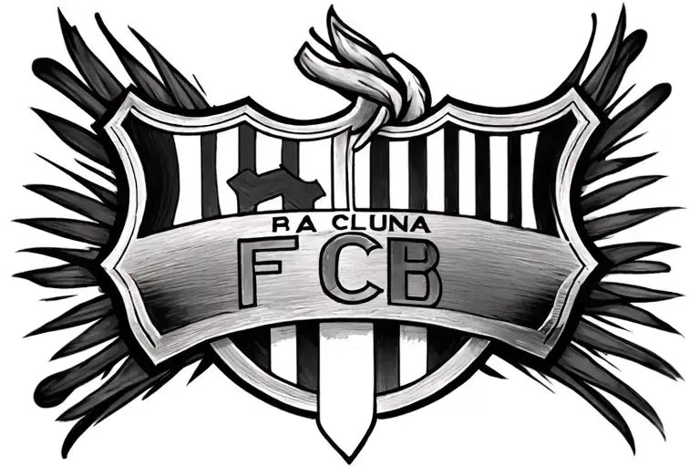 Fc Barcelona history inspired tattoo not logo tattoo design idea
