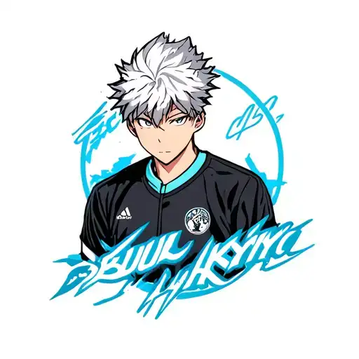 Bokuto de haikyuu tattoo design idea