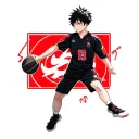 Bokuto de haikyuu tattoo design idea