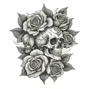 a tribute to my dead cousin alexis tattoo design idea