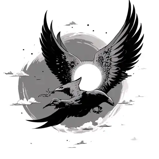 Sky Is The Limit tattoo design idea