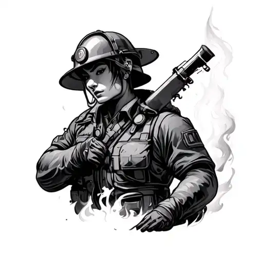 Fire Force tattoo design idea