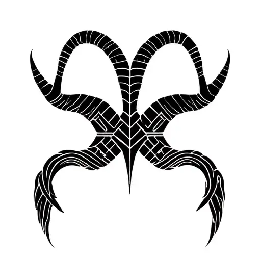 Capricorn Sagittarius Pisces tattoo design idea