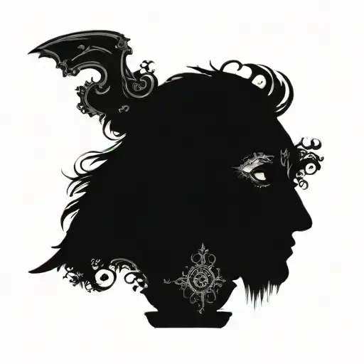 100 dollars bill tattoo design idea