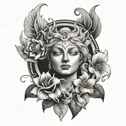 helios tattoo design idea