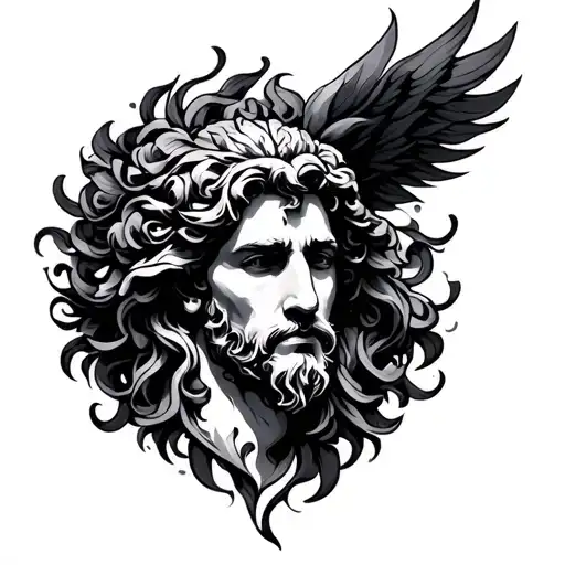 God First tattoo design idea