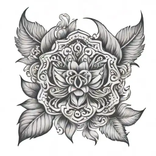 Grey 59 tattoo design idea