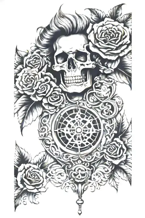 chrome hearts sleeve tattoo tattoo design idea