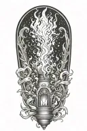 I would rather be ashes than dust!I would rather that my spark should burn out in a brilliant blaze than it should be  tattoo design idea