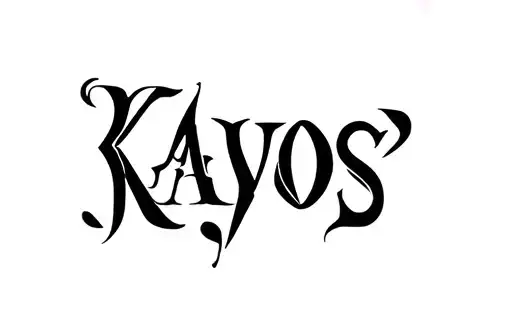 “Kayos” tattoo design idea