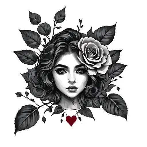 Love Fati tattoo design idea