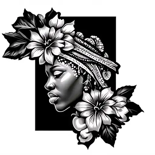 Ivory Coast tattoo design idea