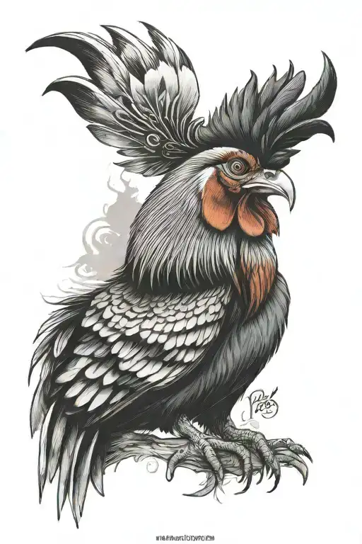 sydney roosters tattoo design idea